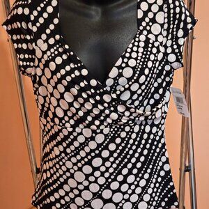 NWT polka dot blouse